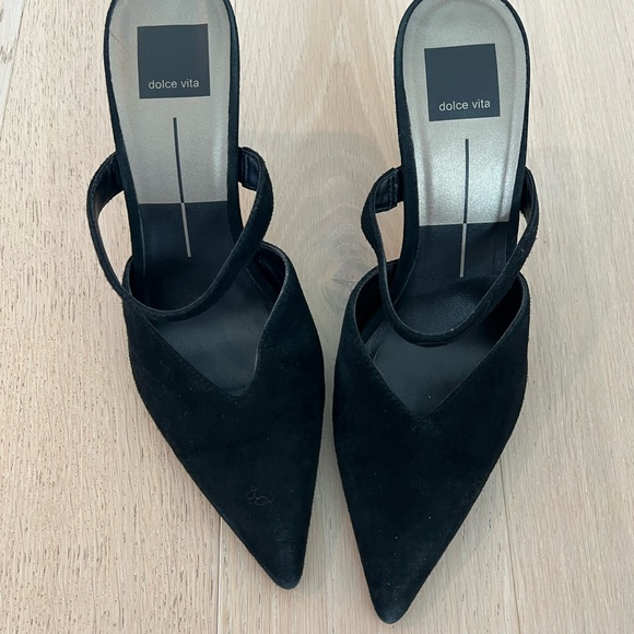 Dolce Vita Black Women's Heels - Picture 1 of 3